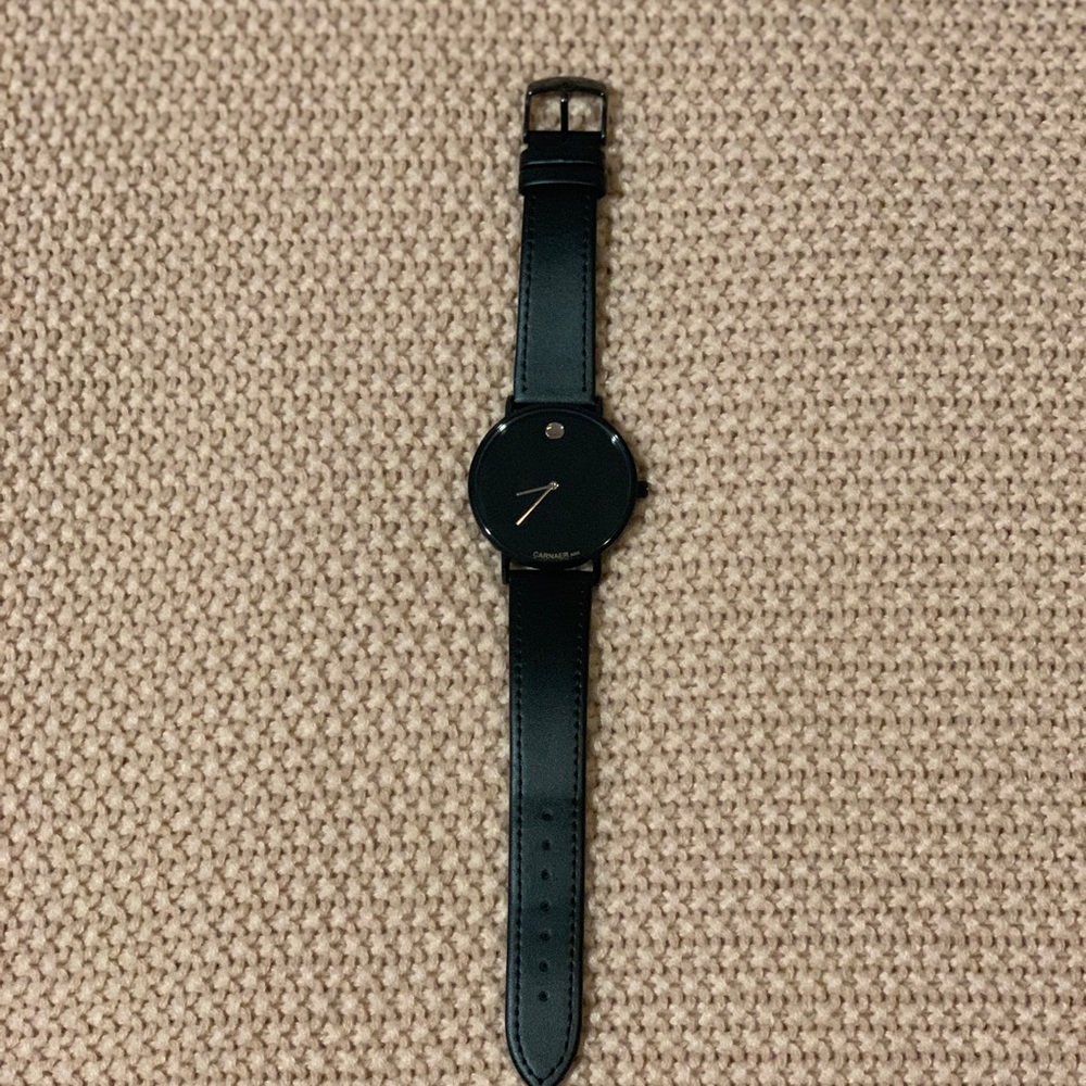 Black CarNaer Watch